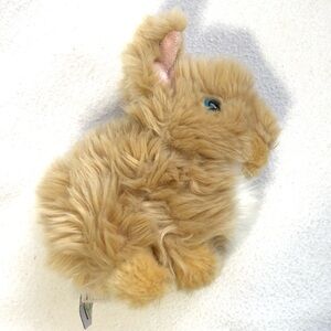 Telus Bunny Rabbit 2014 Wild Republic Fluffy Messy-Haired Hare